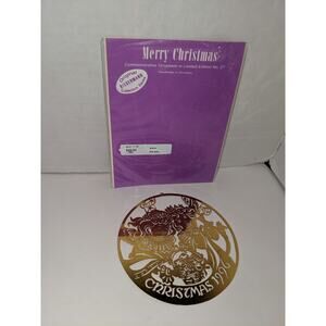 Vintage Biedermann Collectors Series Christmas Ornament Limited Edition # 27